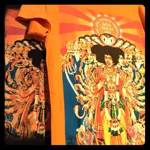 Old school Rock t-shirts Small Jimi Hendrix